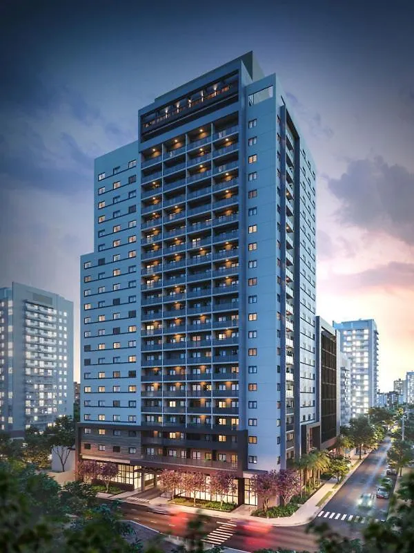 Studio Aconchegante Vila Olimpia Sao Paulo Apartment